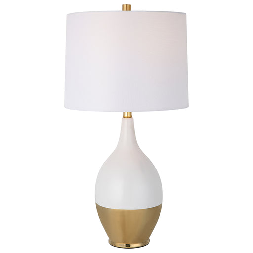 Modern Accents Two-Toned Ceramic Table Lamp
