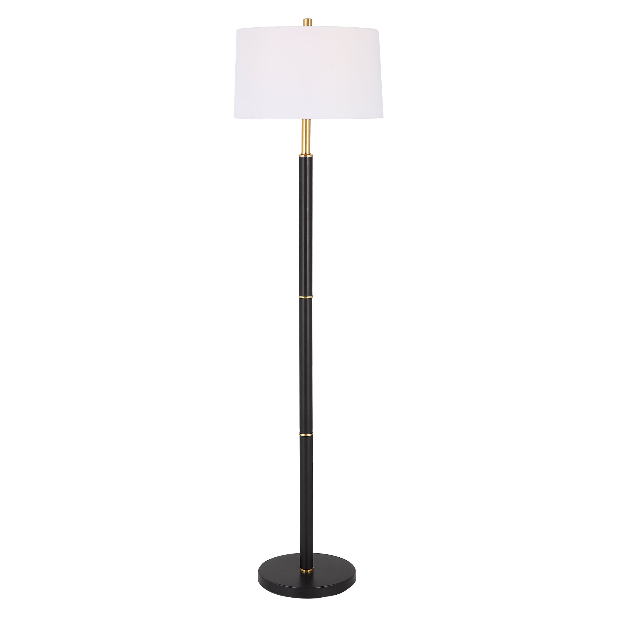 Modern Accents Gold Rings Metal Floor Lamp