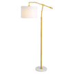 Modern Accents Marble Foot Horizontal Floor Lamp