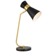 Modern Accents Unique Design Metal Cone-Shaped Desk Lamp