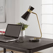 Modern Accents Unique Design Metal Cone-Shaped Desk Lamp