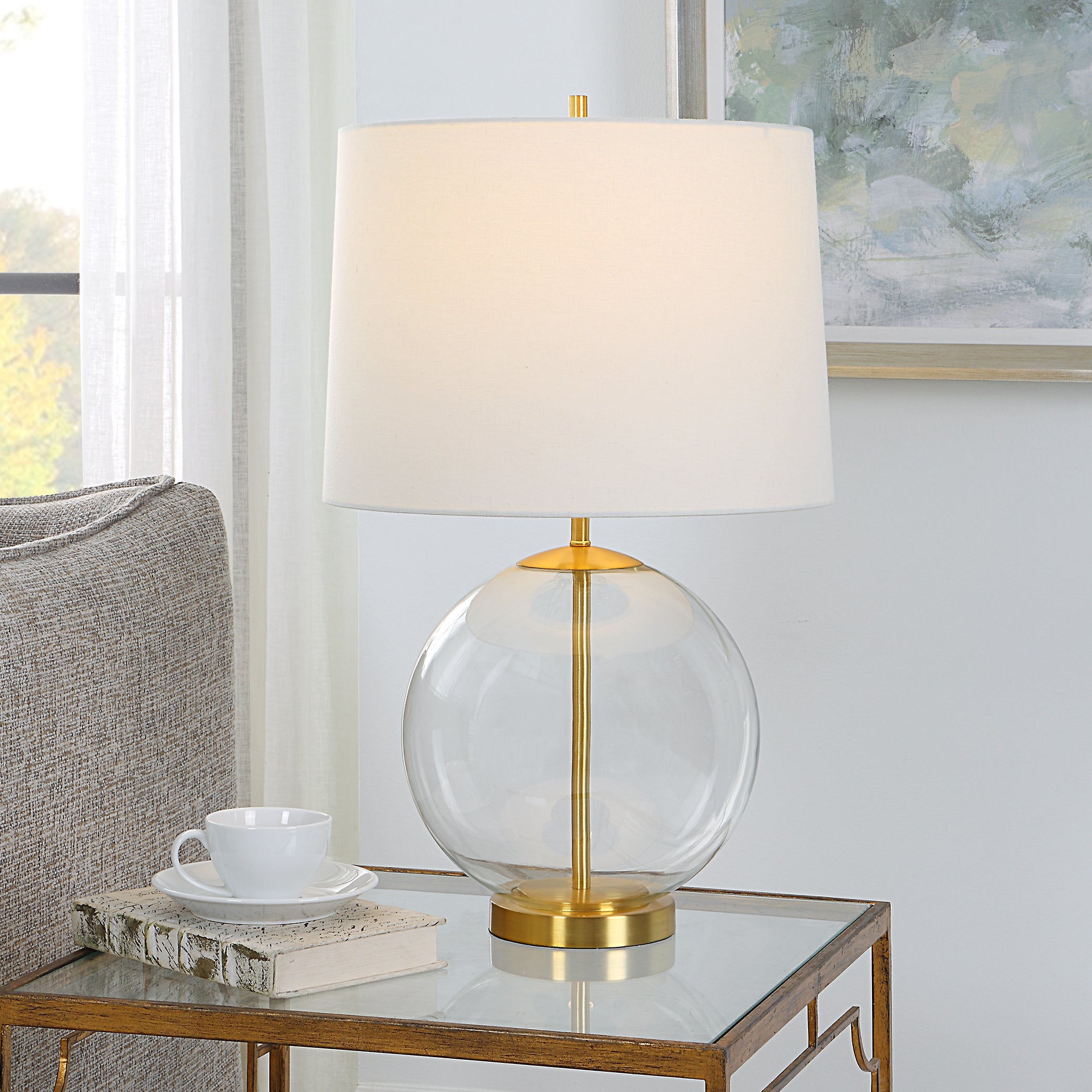 Modern Accents Spherical Bodied Accent Lamp