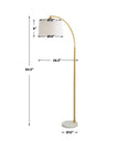 Modern Accents Metal Arc Floor Lamp