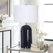 Modern Accents Beautiful Dome Shaped Ceramic Table Lamp
