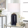 Modern Accents Beautiful Dome Shaped Ceramic Table Lamp