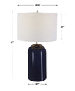 Modern Accents Beautiful Dome Shaped Ceramic Table Lamp