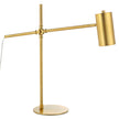Modern Accents Contemporary Metal Base Desk Lamp