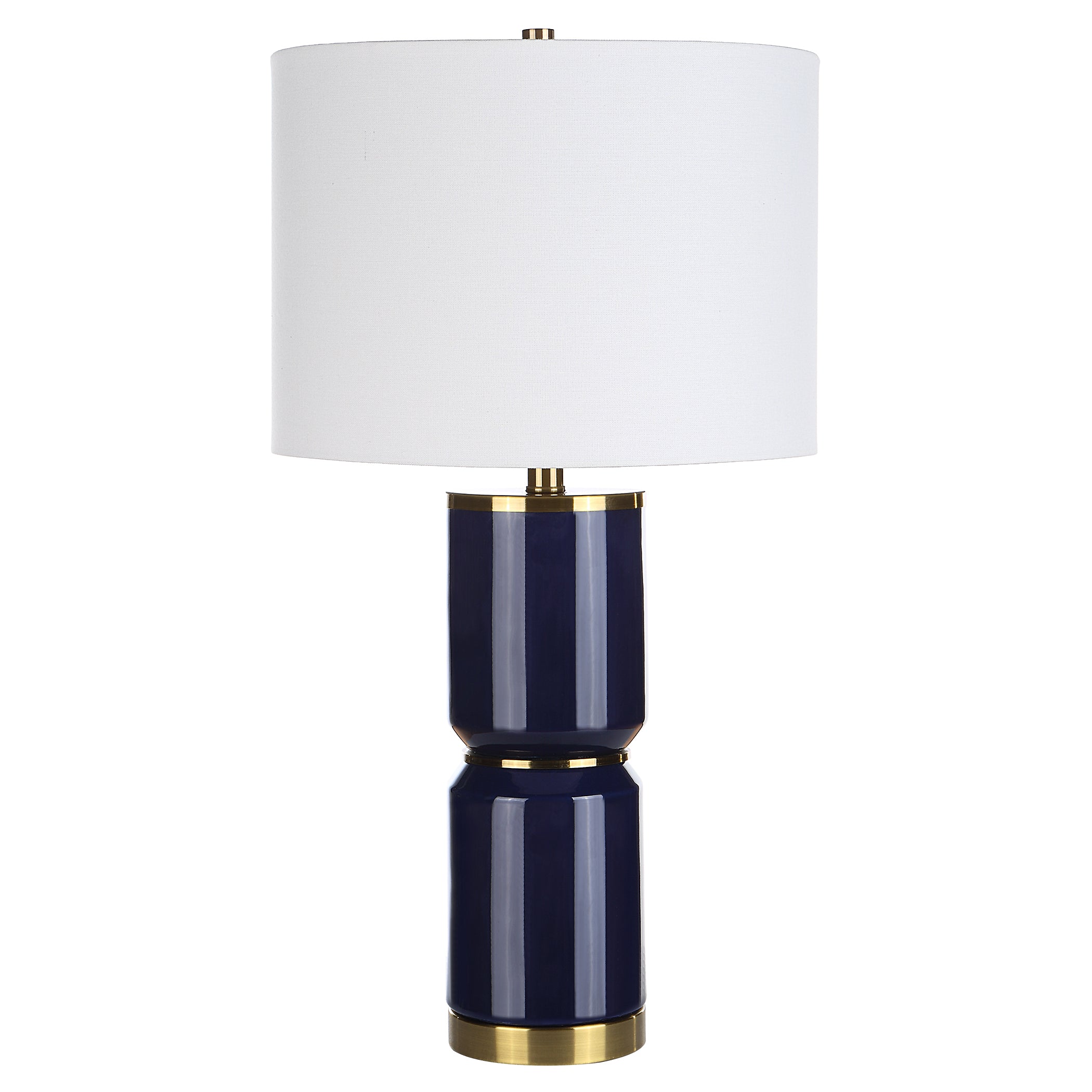 Modern Accents Gloss Ceramic Table Lamp