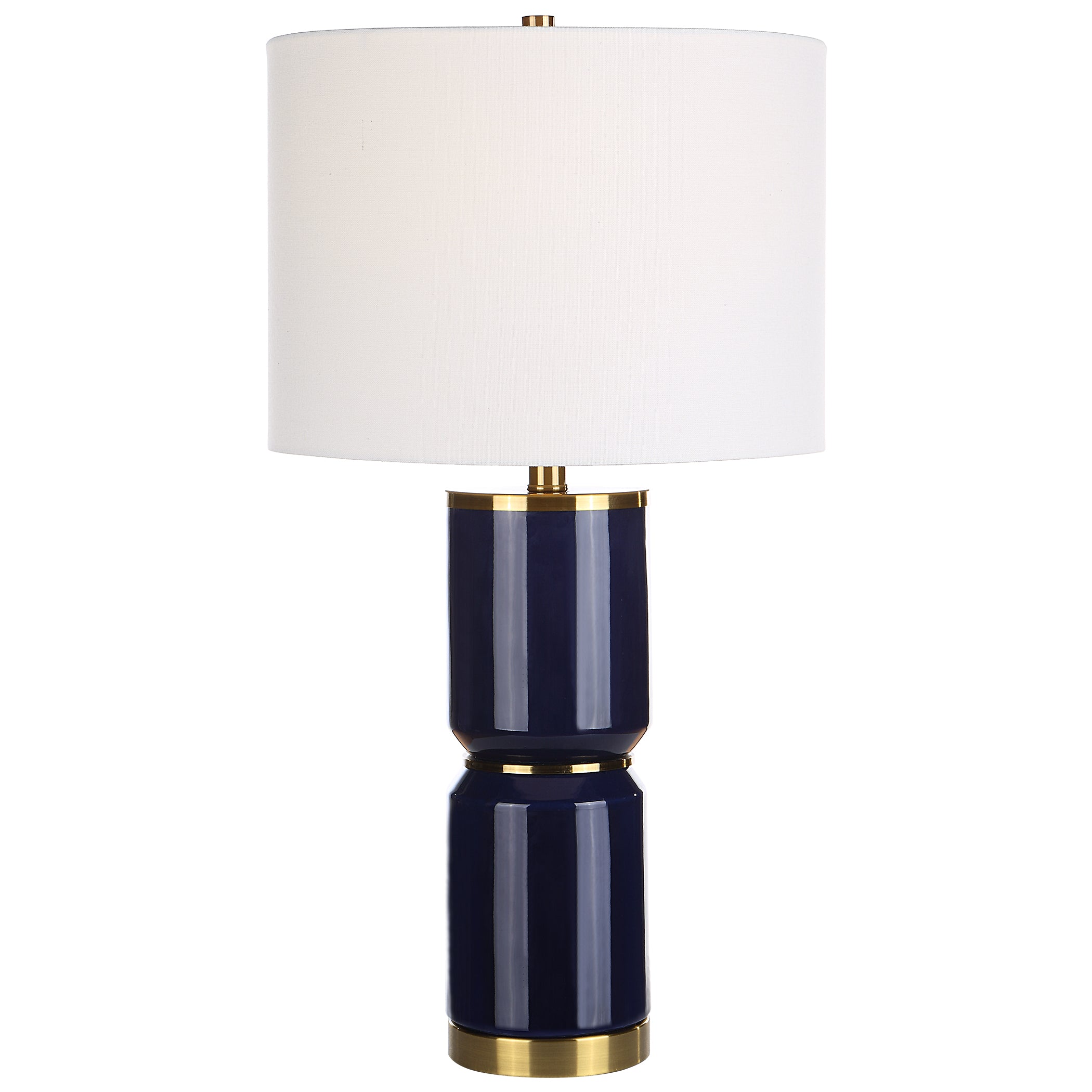 Modern Accents Gloss Ceramic Table Lamp