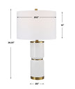 Modern Accents Gloss Ceramic Table Lamp