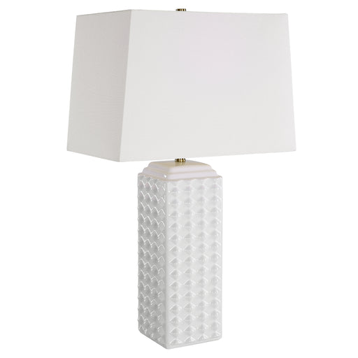 Modern Accents Square Body Ceramic Table Lamp