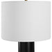 Modern Accents Round Metal Table Lamp