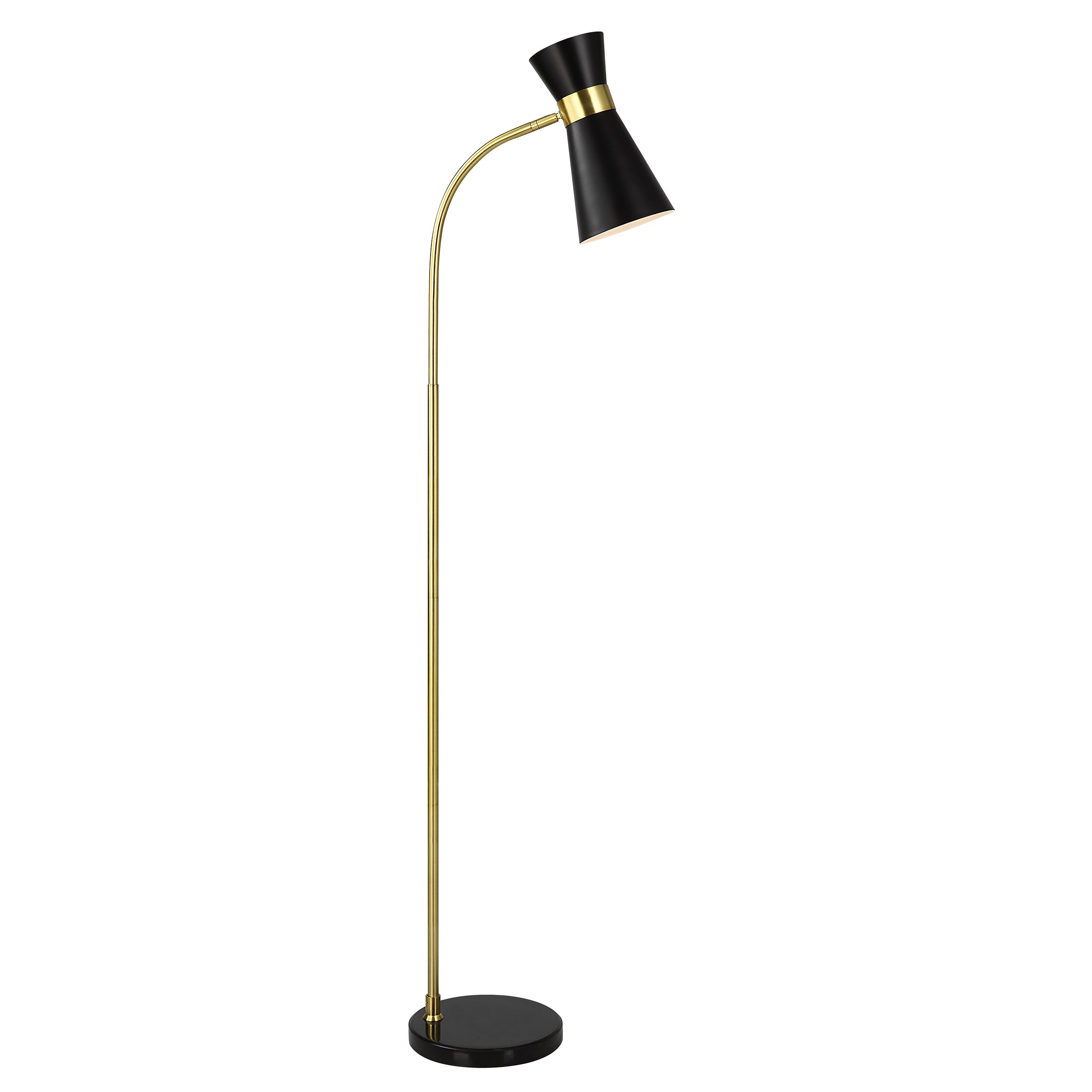 Modern Accents Cone Shaped Floor Lamp