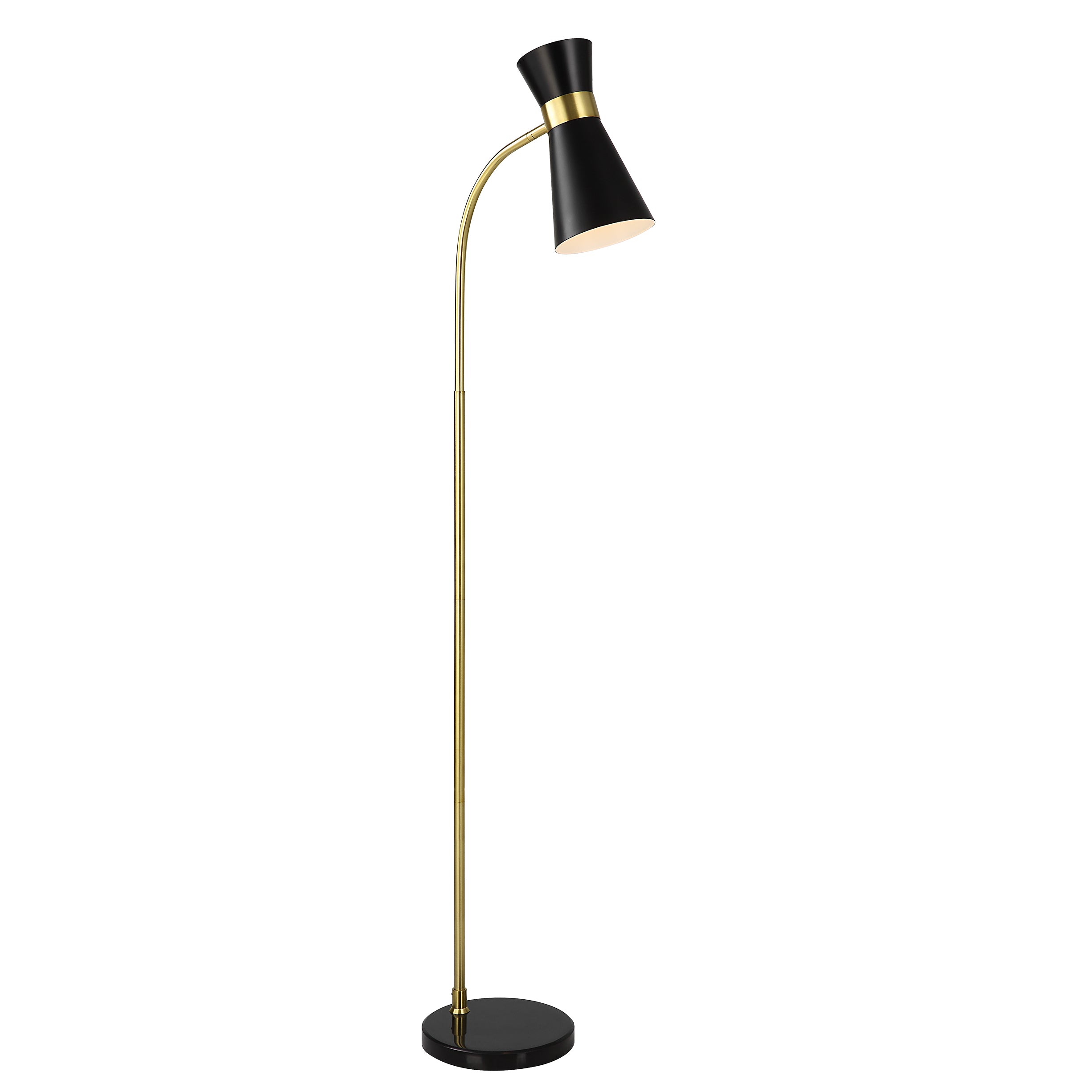Modern Accents Cone Shaped Floor Lamp