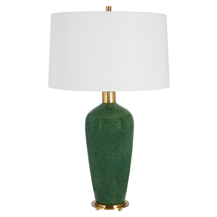 Uttermost Verdell Green Table Lamp