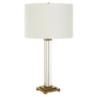 Uttermost Crystal Column Table Lamp