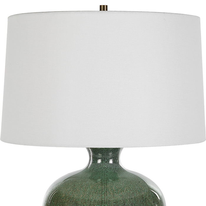 Uttermost Nataly Aged Green Table Lamp