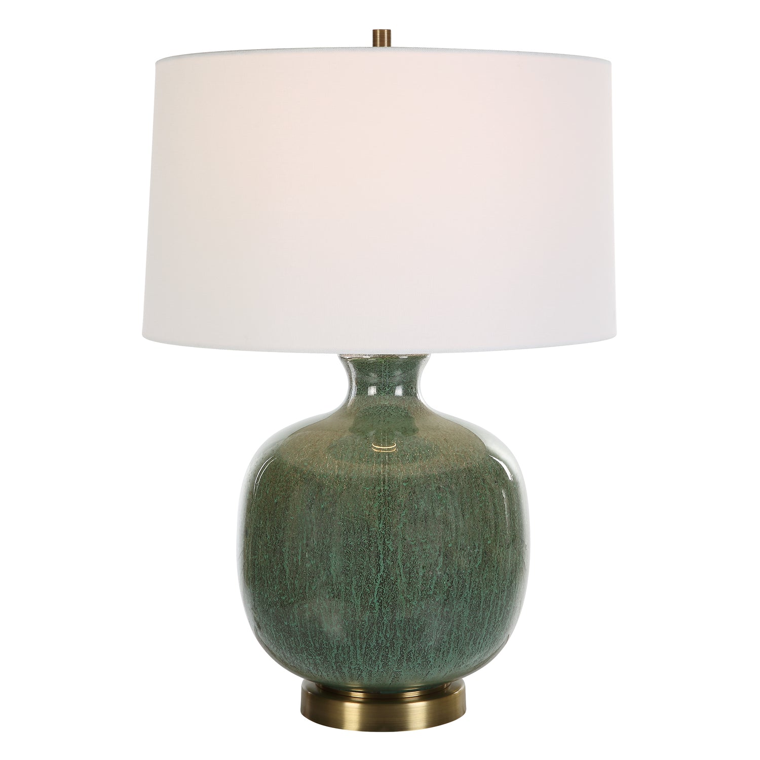 Uttermost Nataly Aged Green Table Lamp