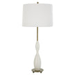 Uttermost Annora Glossy White Table Lamp