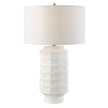Uttermost Window Pane White Table Lamp