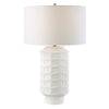 Uttermost Window Pane White Table Lamp