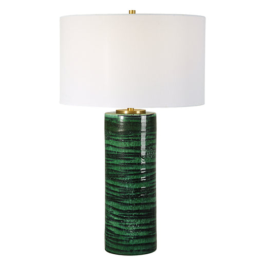 Uttermost Galeno Emerald Green Table Lamp