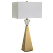 Uttermost Arete Modern Brass Table Lamp