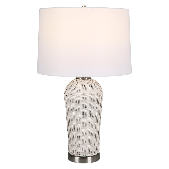 Modern Accents Woven Rattan Table Lamp