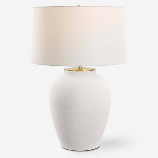 Uttermost Adelaide White Table Lamp