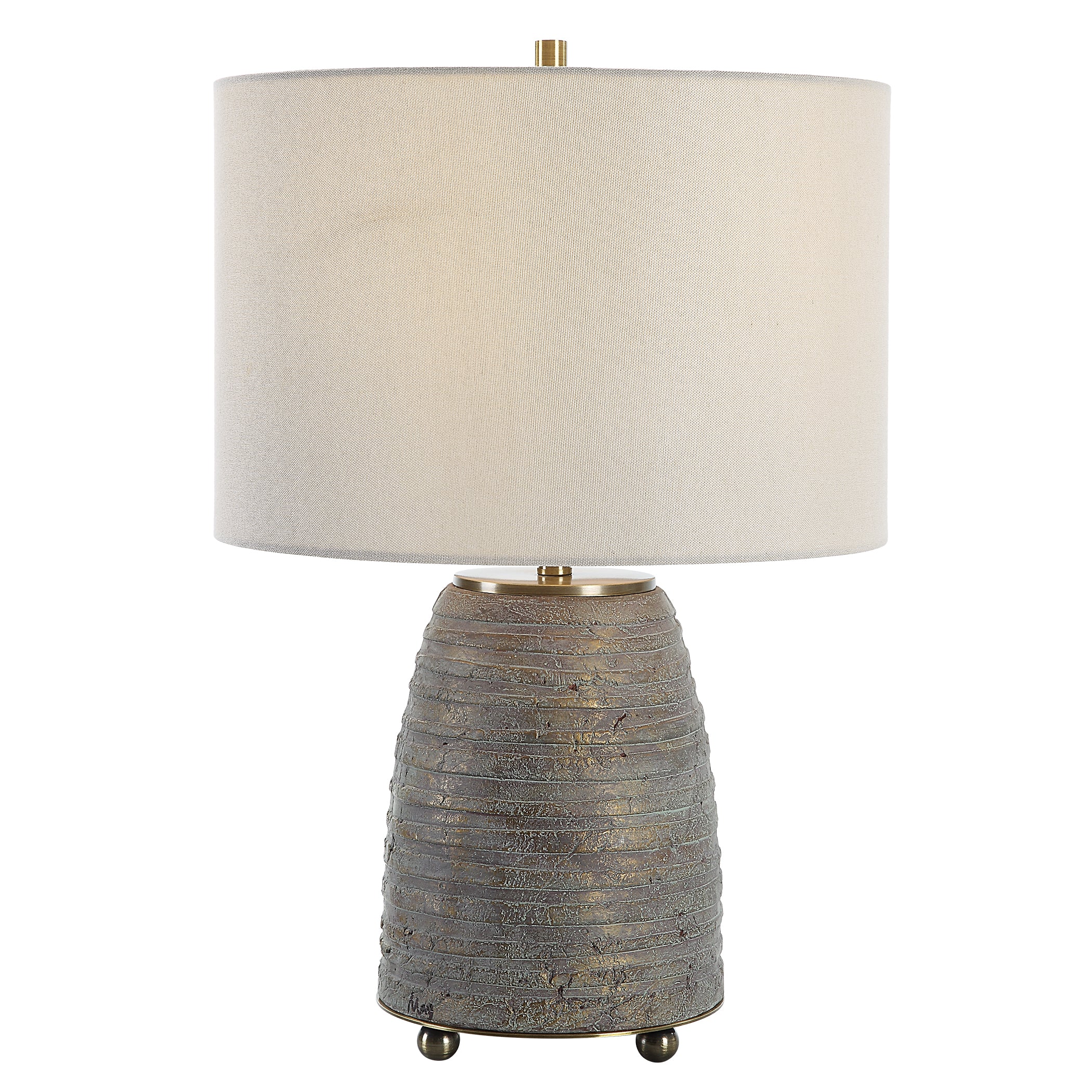 Uttermost Gorda Bronze Ceramic Table Lamp