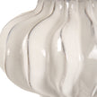 Uttermost Wrenley Ridged White Table Lamp