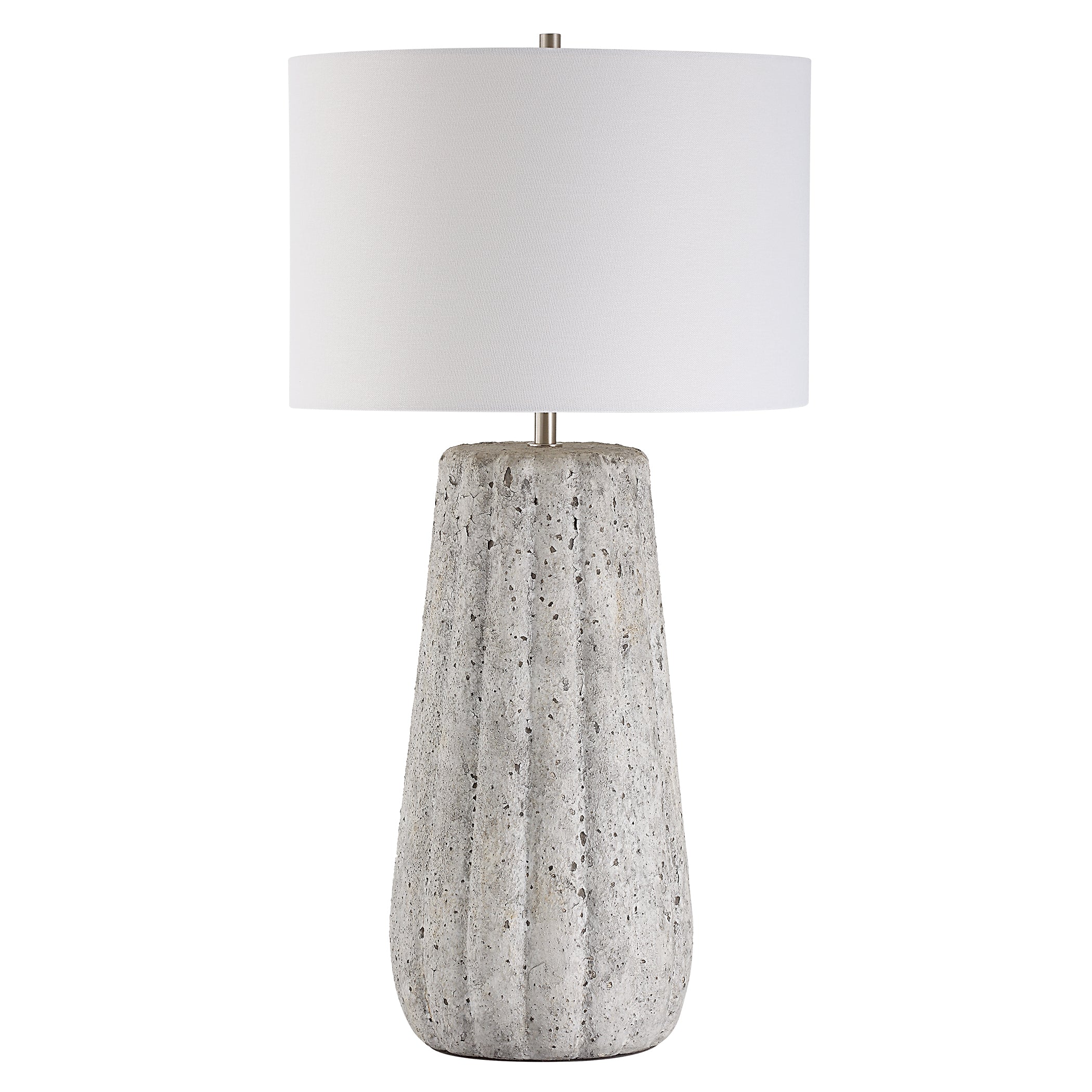 Modern Accents Ceramic Stone Finish Table Lamp