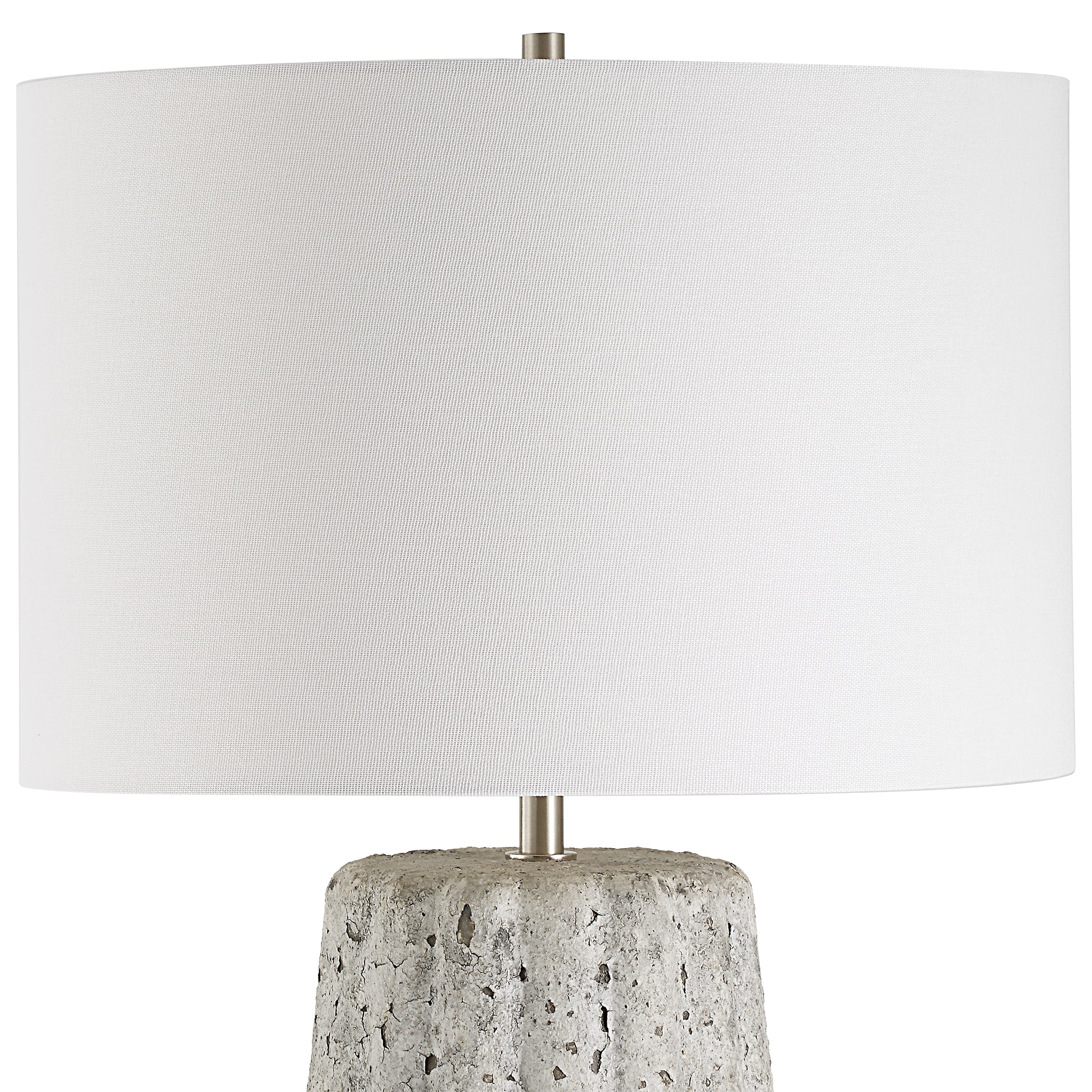 Modern Accents Ceramic Stone Finish Table Lamp