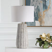 Modern Accents Ceramic Stone Finish Table Lamp