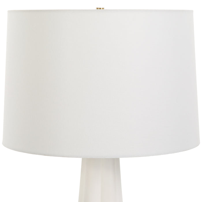 Modern Accents Clover Shaper Ceramic Table Lamp