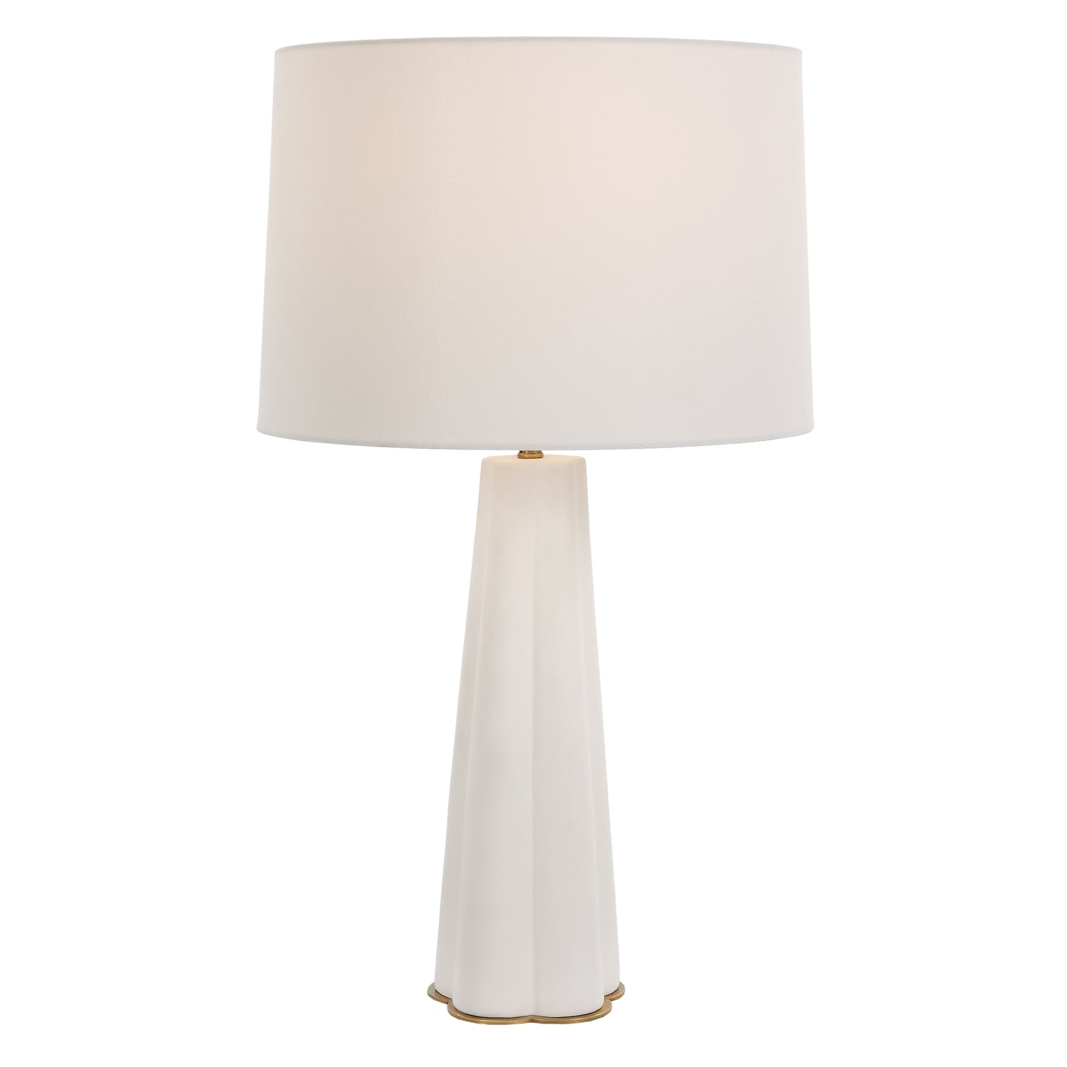 Modern Accents Clover Shaper Ceramic Table Lamp