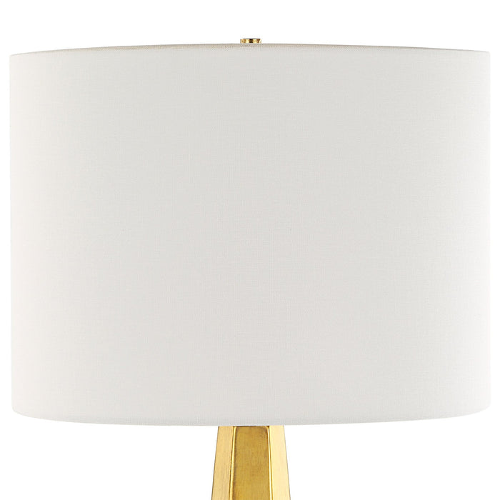 Modern Accents Hexagon Shaped Table Lamp