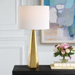 Modern Accents Hexagon Shaped Table Lamp