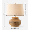 Uttermost Urbino Aged Terracotta Table Lamp