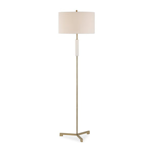 Modern Accents Round Drum Hardback Shade Floor Lamp