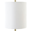 Uttermost Enigma Teal Blue Glass Buffet Lamp