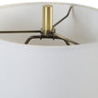 Uttermost Enigma Teal Blue Glass Buffet Lamp
