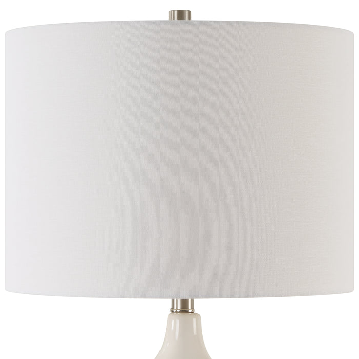 Modern Accents Textured Ceramic Table Lamp