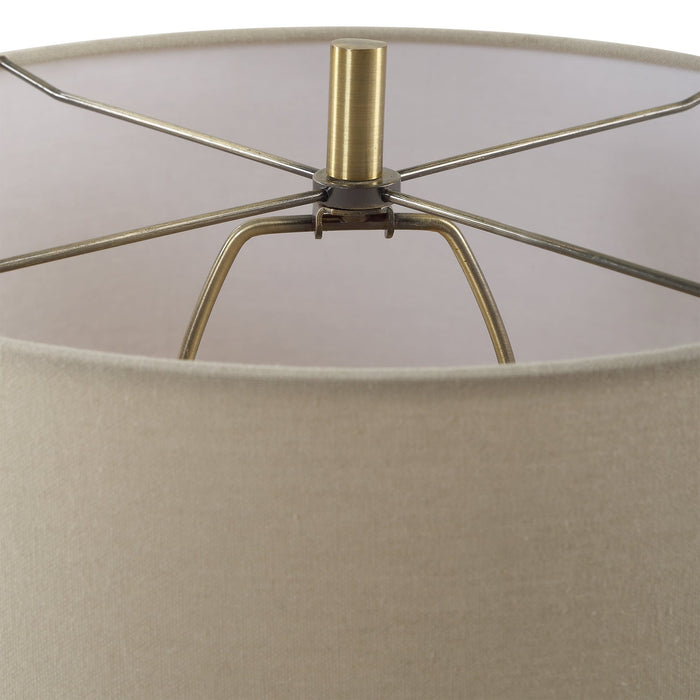 Modern Accents Round Shade Table Lamp