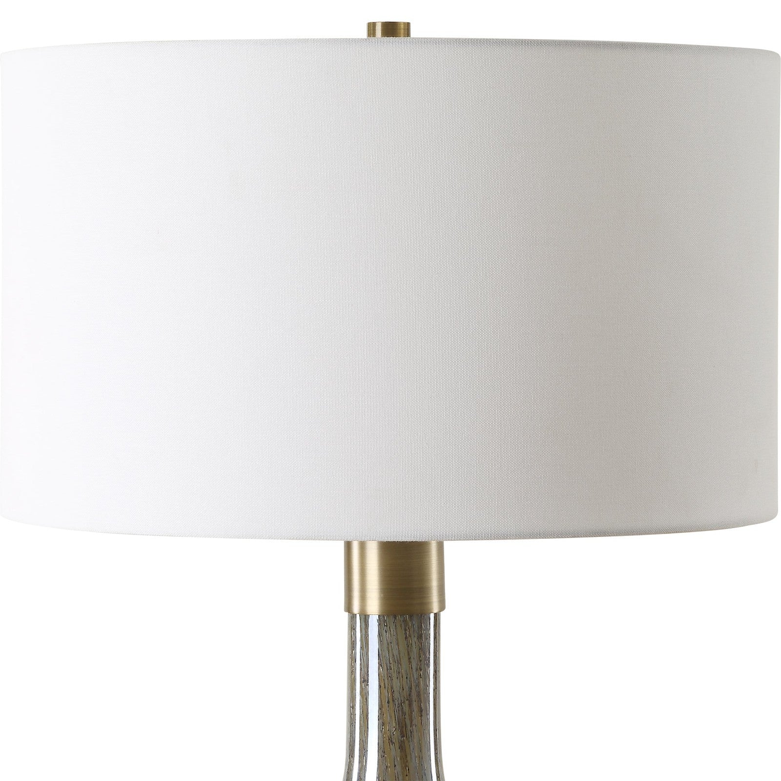 Uttermost Rhine Brown Glass Table Lamp