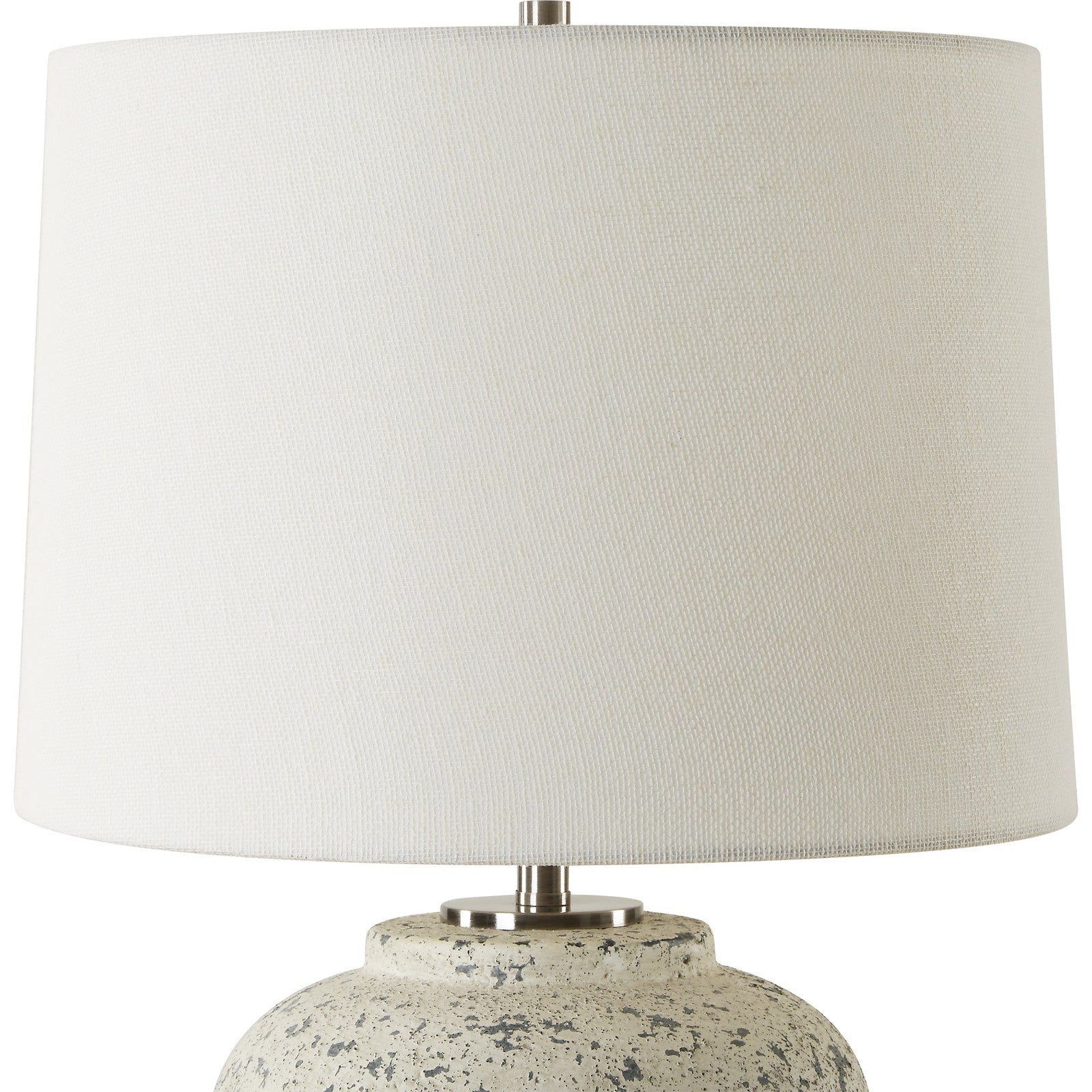 Uttermost Rupture Aged Ivory Table Lamp