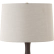 Uttermost Rimini Black Glaze Table Lamp