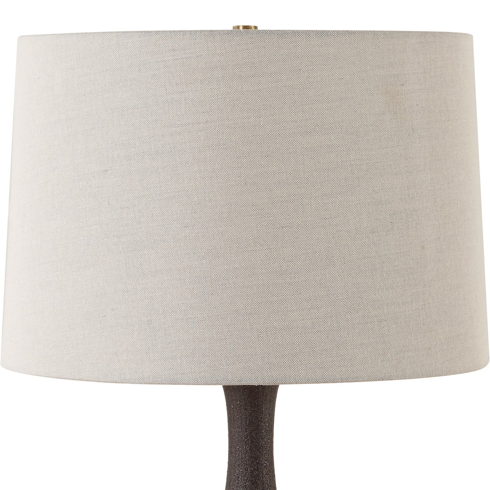 Uttermost Rimini Black Glaze Table Lamp