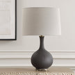 Uttermost Rimini Black Glaze Table Lamp