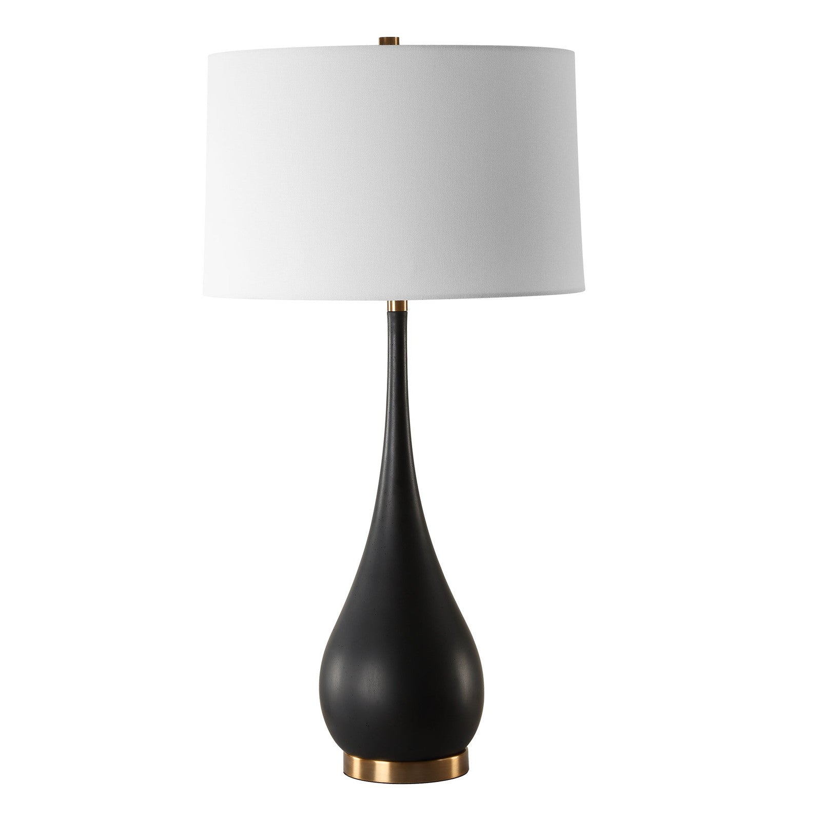 Uttermost Nocturnal Black Table Lamp